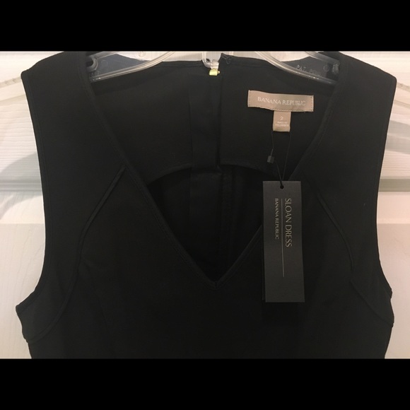 Banana Republic Black Dress NWT. Final price drop - Picture 5 of 9